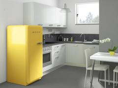 Progettazione 3D Open Space - render cucina