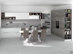 Progetto per una cucina con dispensa - render