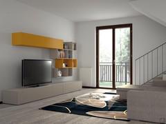 Progettazione 3D Open Space - render