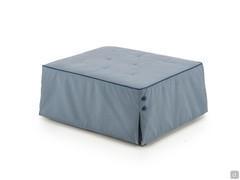 Pouf letto con rete a doghe in legno Denver