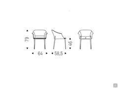 Schema poltroncina Zuleika di Cattelan