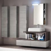 Specchio per bagno con luce applicata Wap con faretto Poppy