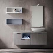 Specchio per bagno con luce applicata Wap con faretto Zed