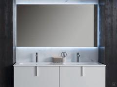 Specchiera da bagno Net disponibile in moltissime dimensioni rettangolare o quadrata