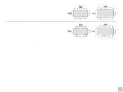 Tavolo Benjamin - Schema posti tavolo