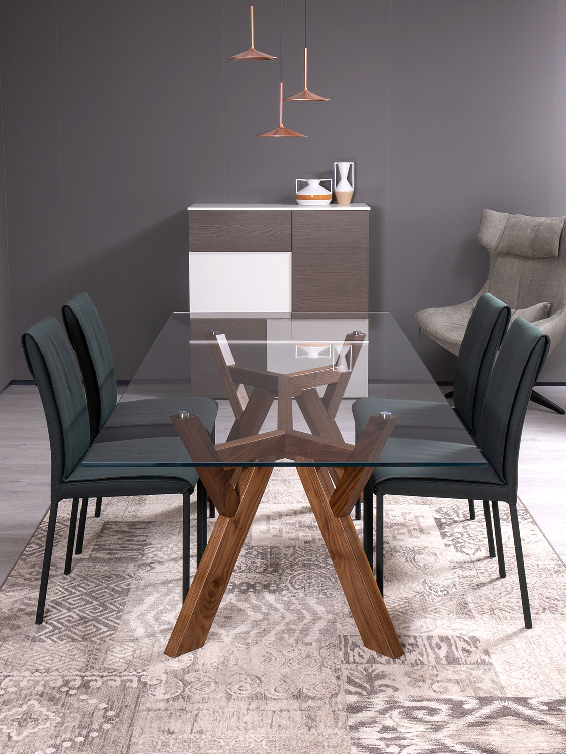 larkin solid wood dining table