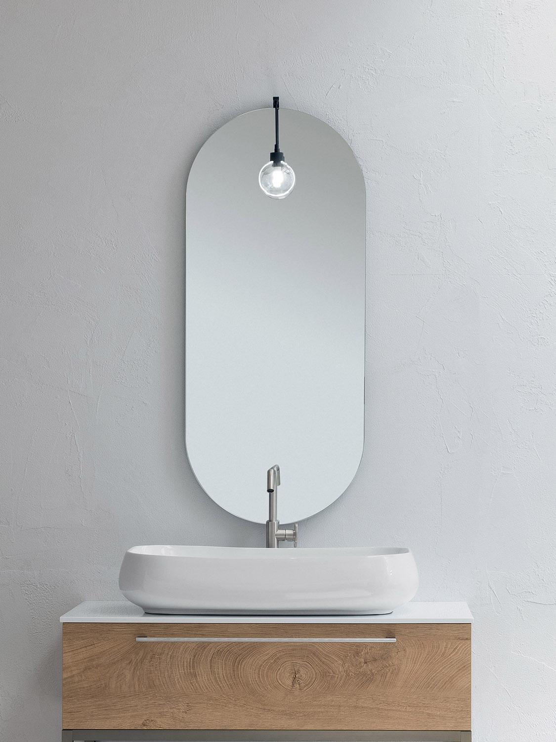 Specchio da bagno ovale - Tutti i produttori del design e dell