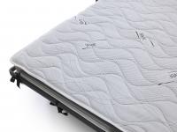 Particolare del materasso h.13 in espanso e memory foam