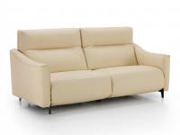 Divano relax moderno Prado a due posti, disponibile largo fino a 3 metri lineare, angolare o con chaise longue