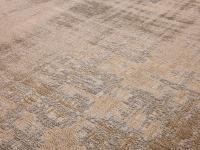 Particolare della tappeto Rabat realizzato con tessitura piatta a telaio jacquard