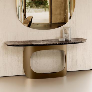 Odyssey wall-mounted entrance console table
