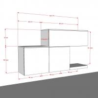 Plan 01 sideboard measurements