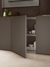 Interiors available in melamine, lacquer or oak wood