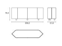 Resilient Sideboard - Measurements