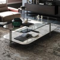 Biplane coffee table with double top by Cattelan | DIOTTI.COM