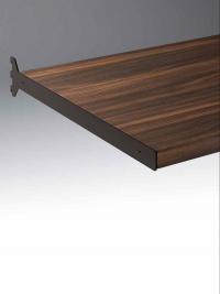 Fixing bracket for shelves, drawers and pull-out accessories. Also available in a lacquered finish