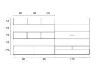 Replay 04 - Measurements of individual elements of composition B 330 cm