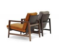 Pair of Halley wooden armchairs