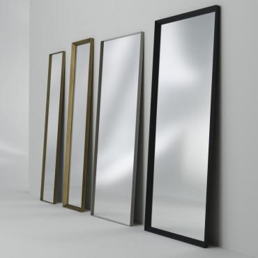 Spiegel mit Rahmen aus Metall lackiert Tema