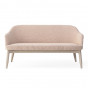 settee with low backrest - +€77.32