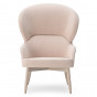 bergere armchair with four wooden legs - +€565.50