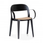 with armrests and seat in Vienna straw - +€622.66