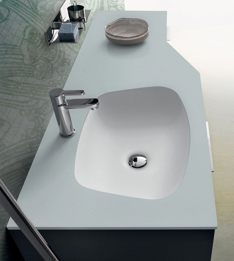 Lavabi Bagno In Vetroresina.Idee Lavabo Del Bagno Quale Materiale Scegliere Diotti Com