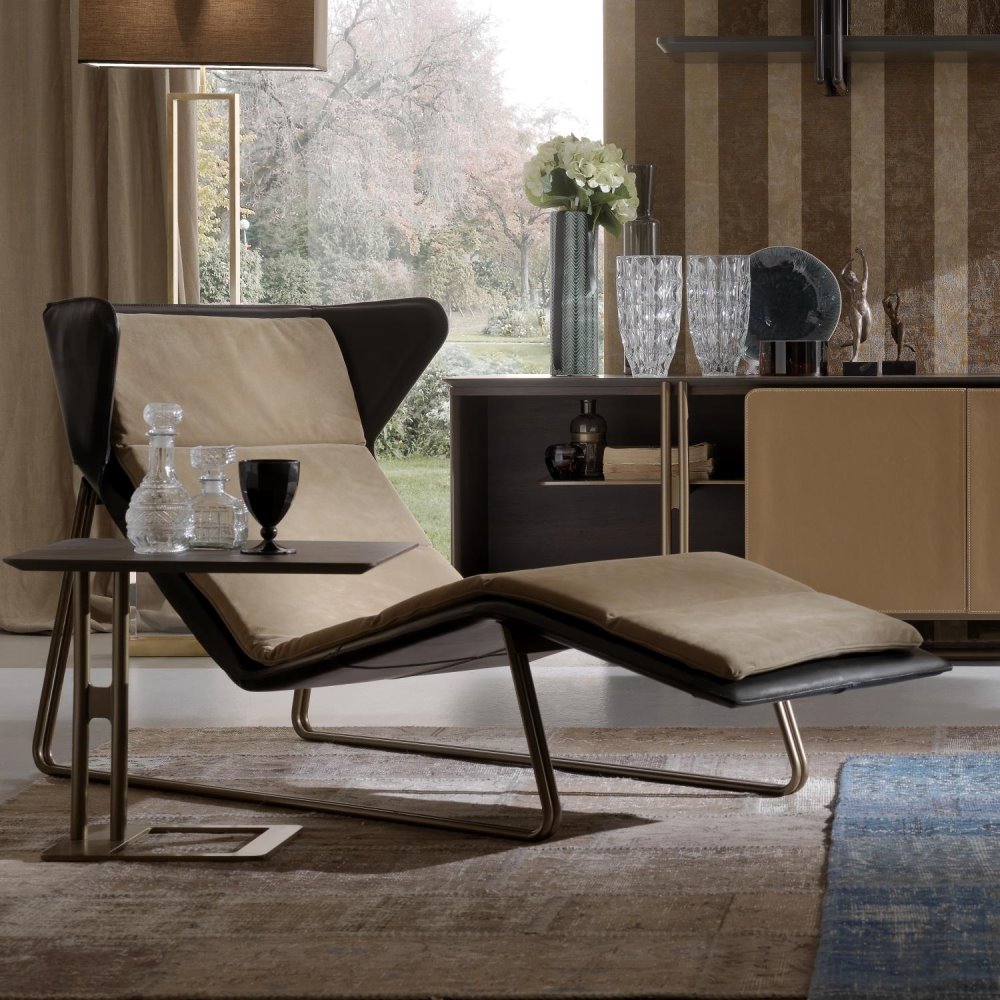 Chaise longue design vintage | Romea